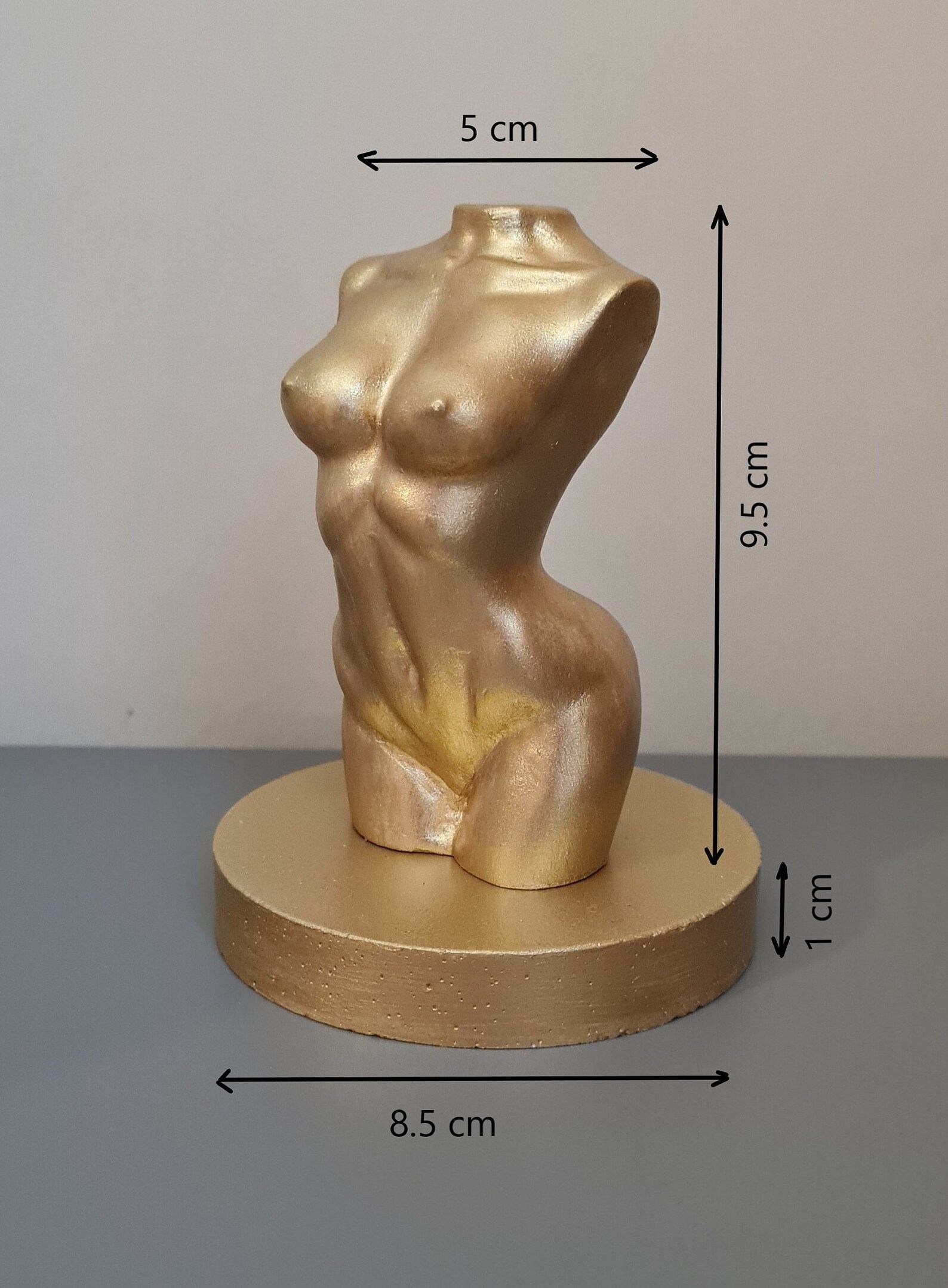 Fleabag Golden Statue Woman Body Sculpture Fleabag Mother Etsy