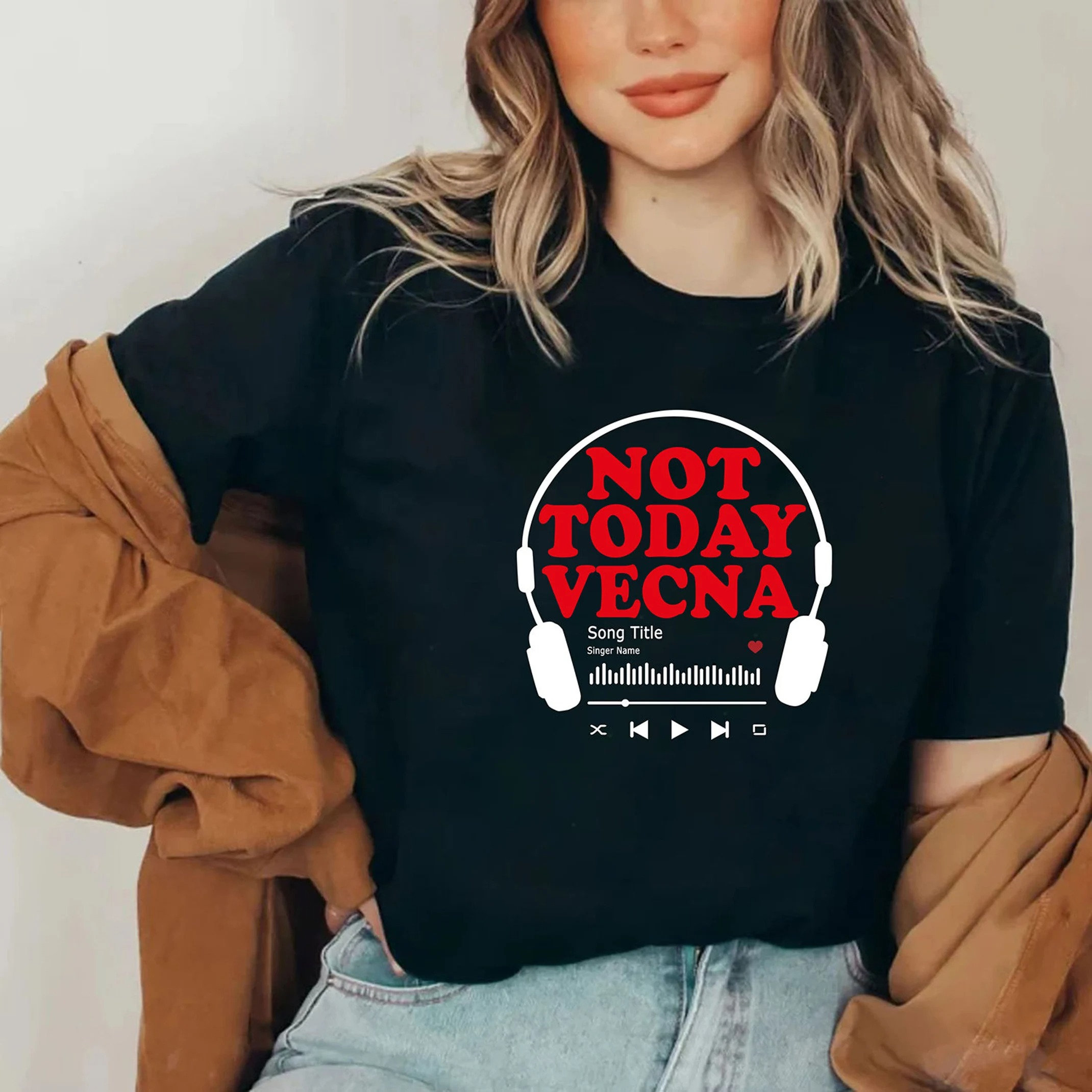 Discover Not Today Vecna Custom Shirt, Running Up That Hil Shirt