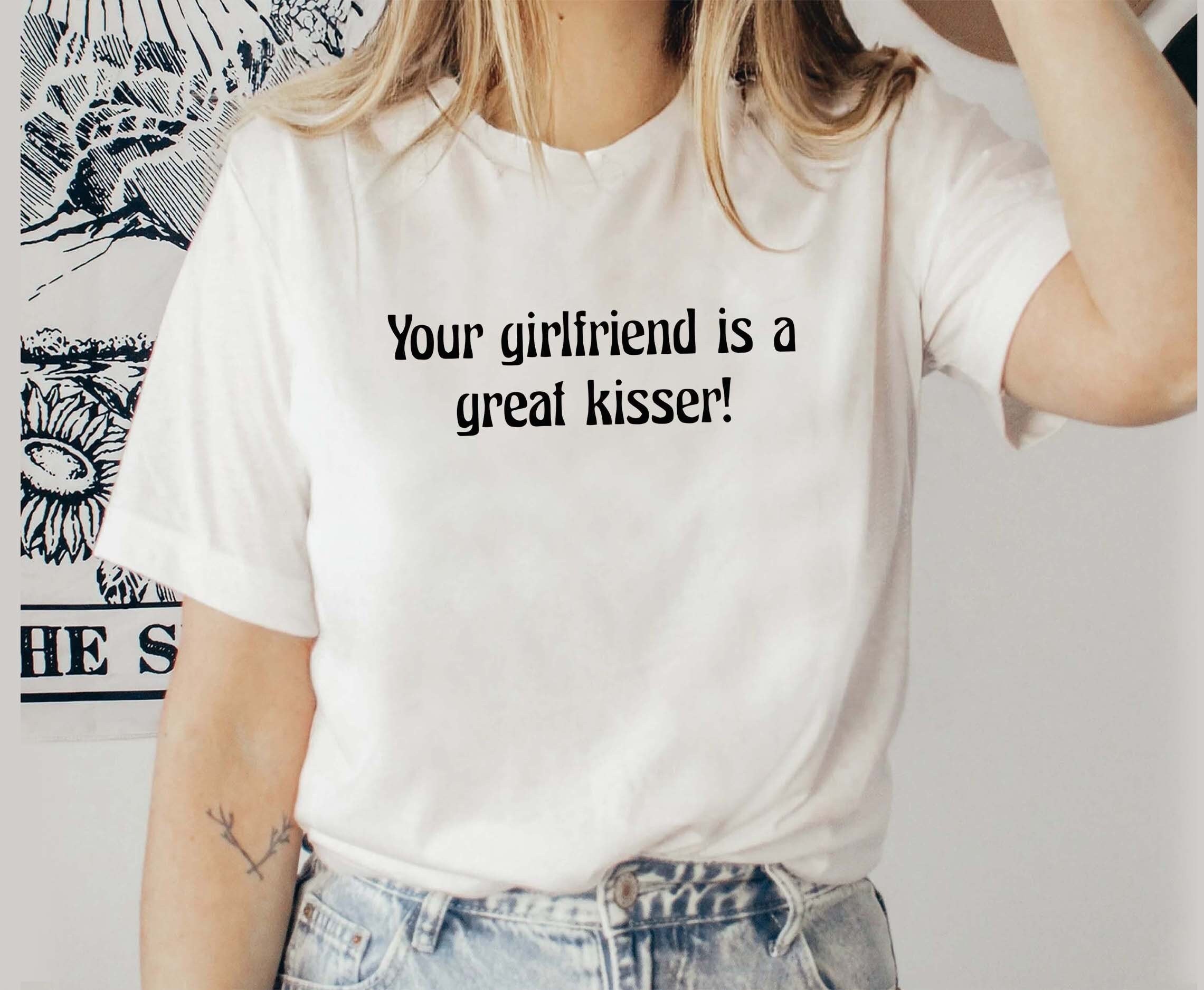 Fantastisch Gehakt Kwijtschelding Your Girlfriend is a Good Kisser Shirt Funny Your Girlfriend - Etsy Fantastisch Gehakt Kwijtschelding Your Girlfriend is a Good Kisser Shirt Funny Your Girlfriend - Etsy