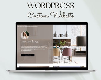 Custom WordPress Website Design + Updated | Content Writing