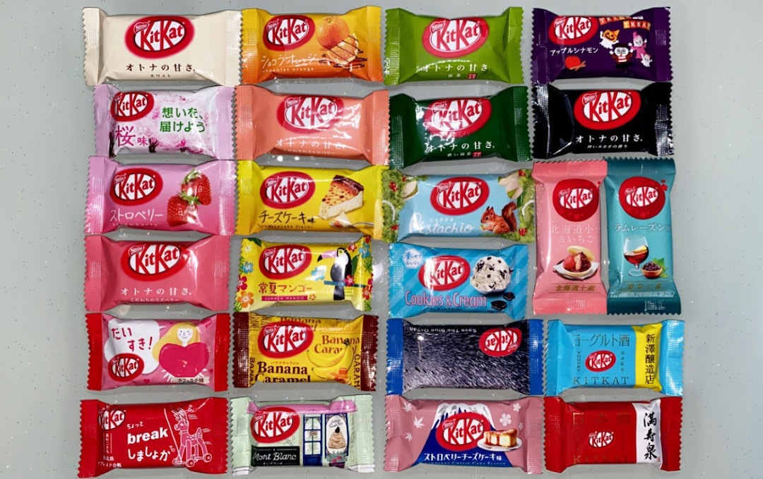 Tales of the Flowers: Sampling dozens of Japanese Kit Kat flavors