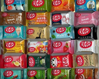 20 Pieces Japanese Kitkat Assortment Asian Snack Box Fast Shipping Stocking  Stuffer White Elephant Christmas Gift 