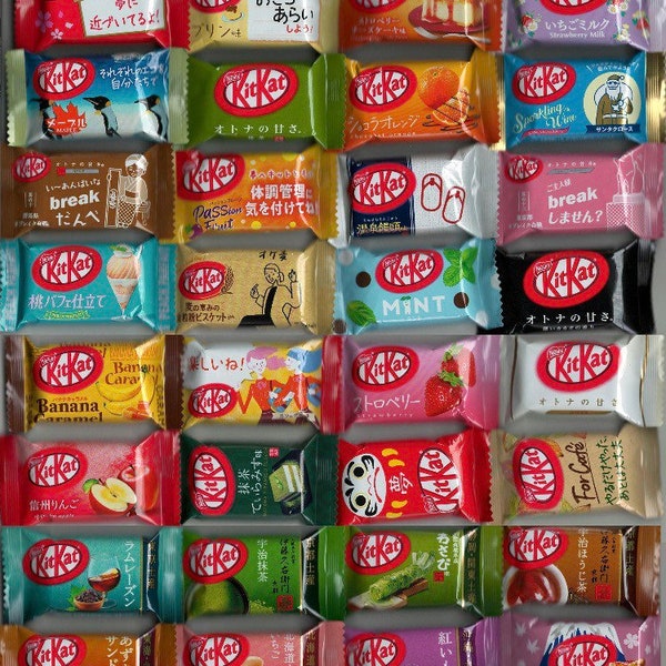 KitKats japonais en édition limitée et exclusive, 15 pièces aux saveurs assorties, expédié depuis les États-Unis Expédition ultra rapide