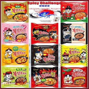 Samyang Buldak Spicy Hot Chicken Ramen Noodles - Internet Viral!! - 11 Flavors