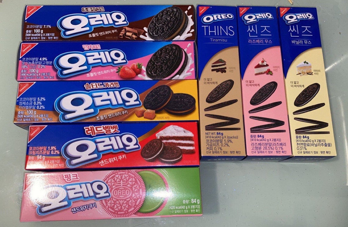Japanese Oreos Exclusive Japanese Flavors 1 Box Etsy