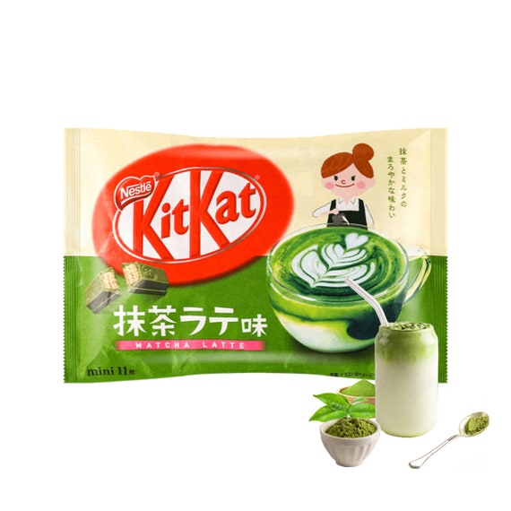 NEW Japanese Kitkat Matcha Latte Flavor 1 Bag 11 Individually