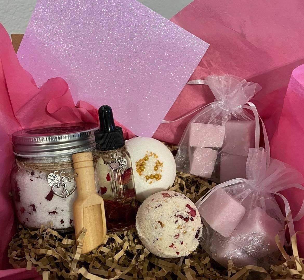 Spa Bath Set Gifts for Her Bridesmaid Giftthinking of You Etsy