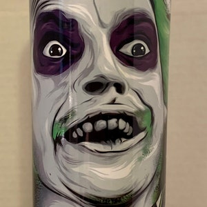 20 oz skinny tumbler - Beetlejuice tumbler
