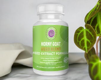 Capsule di miscela di erba di capra cornea / radice di maca / ginseng Panax / L-arganina / integratori a base di erbe / non OGM / senza glutine