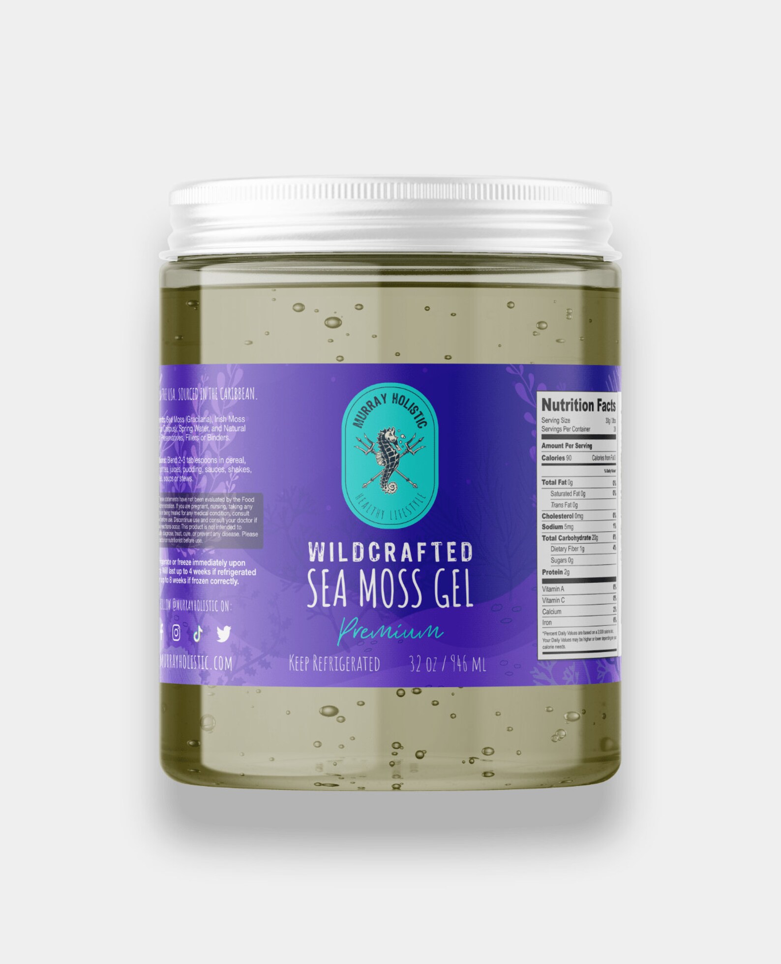 Bladderwrack Sea Moss Gel Etsy