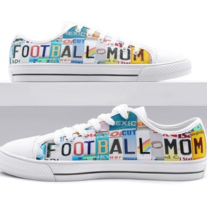 Football Mom Shoes Etsy