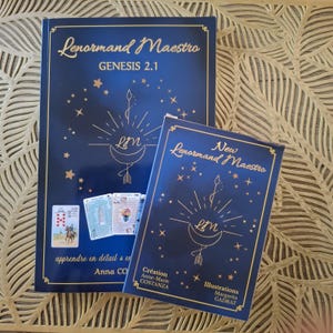 Lot book Lenormand Maestro Genesis + oracle Maestro Lenormand