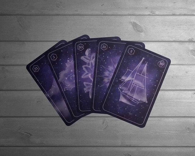 starlit Lenormand Deck Oracle Petit | Maestro