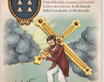 Walldoff Lenormand: an essential gift set, mystery box, surprises, a unique little Lenormand deck in French.