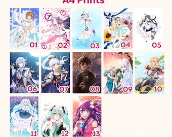 A4 Poster Prints - Fanart & Original