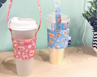 Genshin Impact Kamisato Kitchen Taroumaru boba tasse bubble tea porte-café