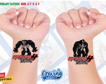 Venom Tattoo Etsy