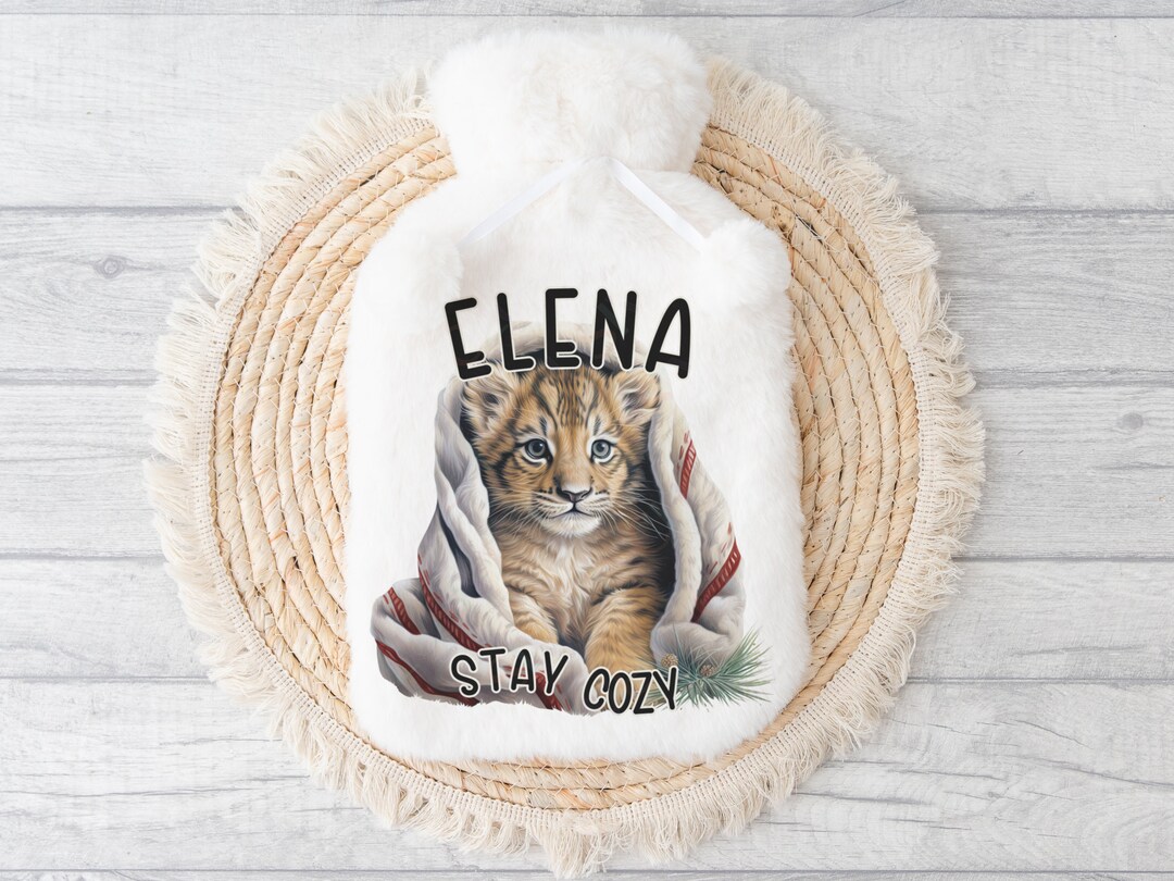 Animal Hot Water Bottle Personalised Christmas Gift Ideas for Etsy