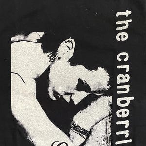 クランベリーズ - Tシャツ（ブラック）ガービッジ シネイド・オコナー カーディガン アラニス・モリセット