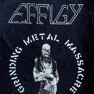 Effigy T-Shirt (Black)  Crust Punk Acrostix S.D.S. Battle of Disarm Framtid Antisect Hellshock