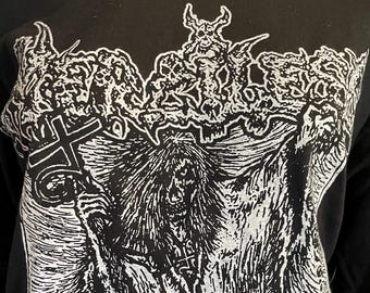 Gnadenloses T-Shirt (Schwarz) Death Metal Thrash