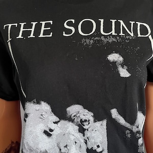 ザ・サウンドTシャツ（ブラック）ゴス・ポストパンク