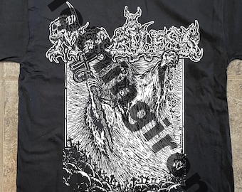 激レア THE MERCILESS CONCEPT バンドTシャツ デスメタル Merciless T-shirt (black) Death Metal Thrash - Etsy