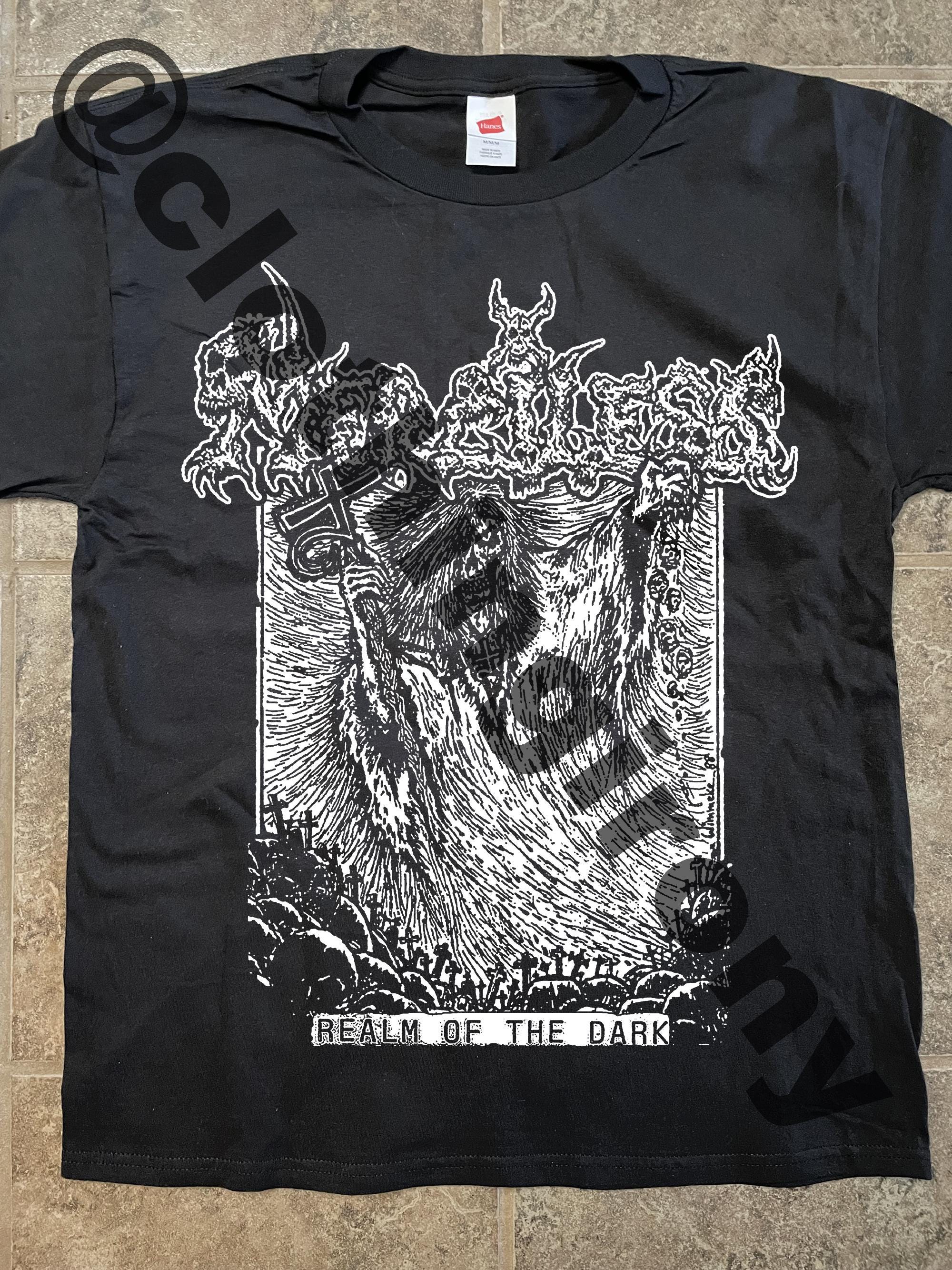 Merciless T-shirt (black) Death Metal Thrash - Etsy