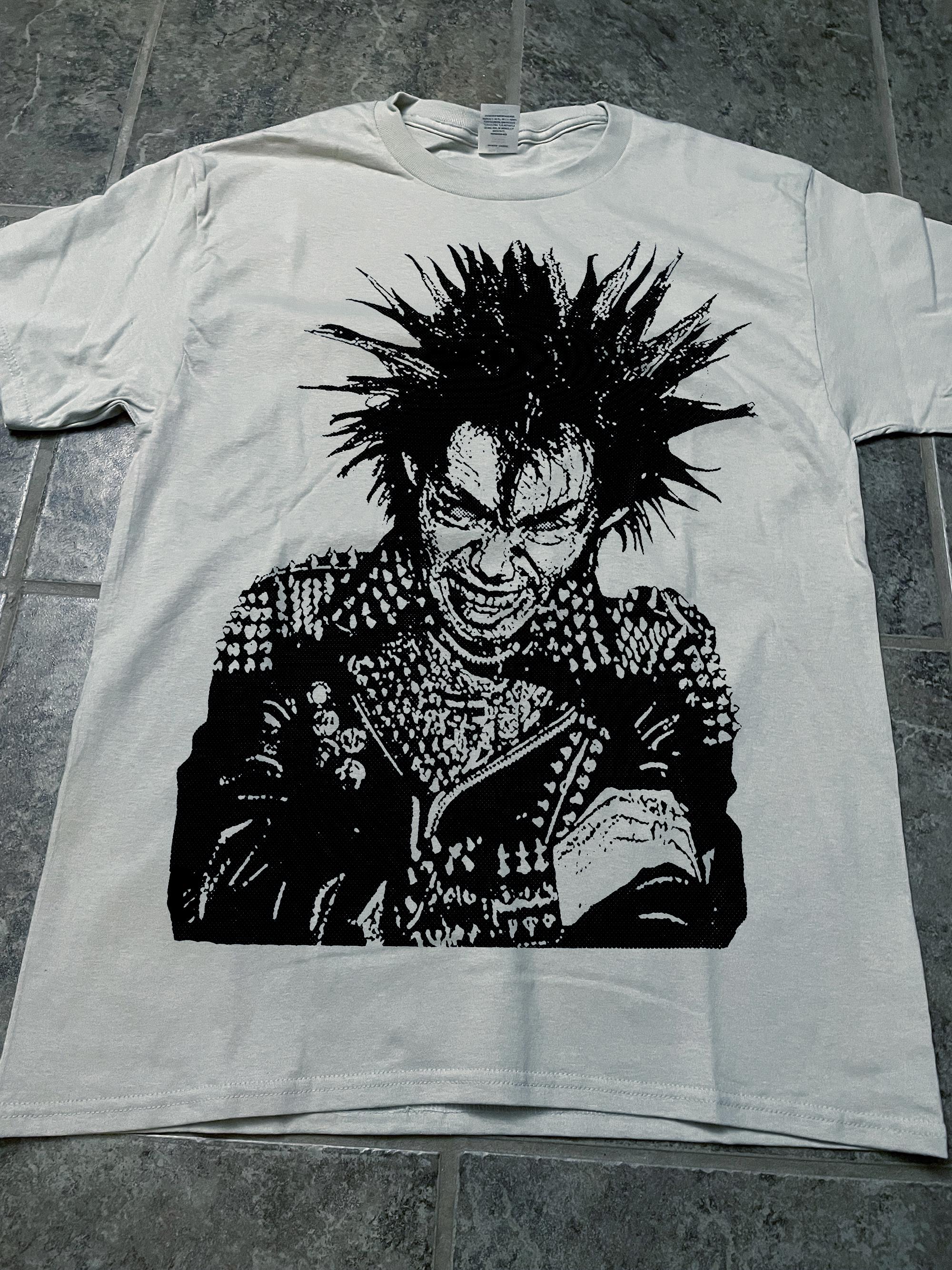 グレートパンクヒットTシャツ（アイスグレー）パンクハードコア - Etsy