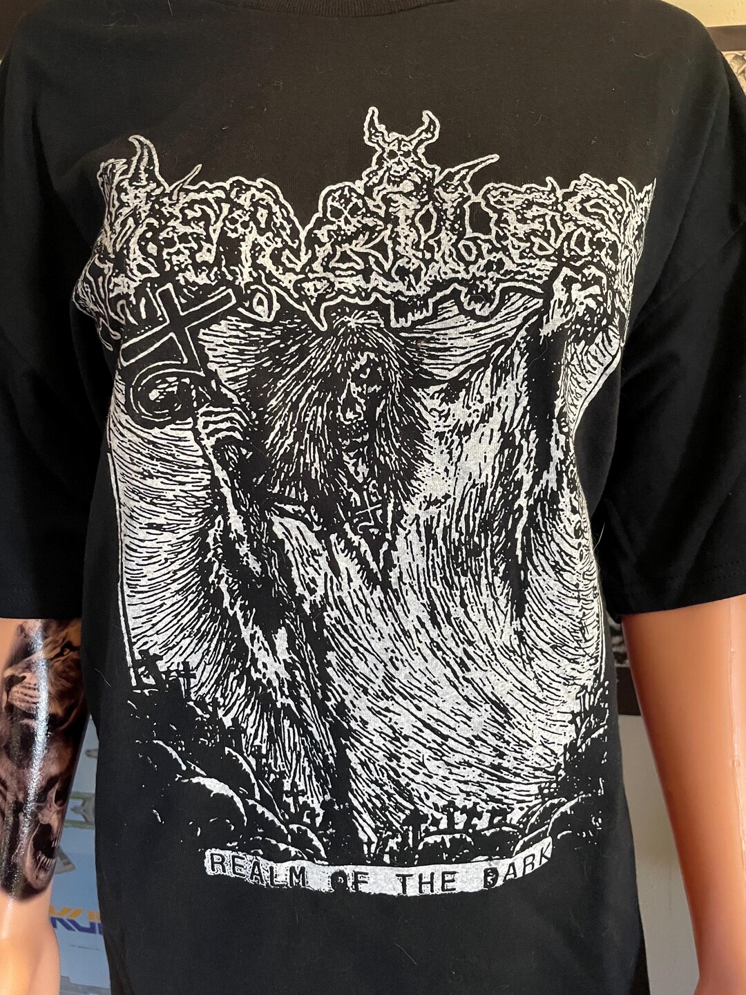 激レア THE MERCILESS CONCEPT バンドTシャツ デスメタル Merciless T-shirt (black) Death Metal Thrash - Etsy