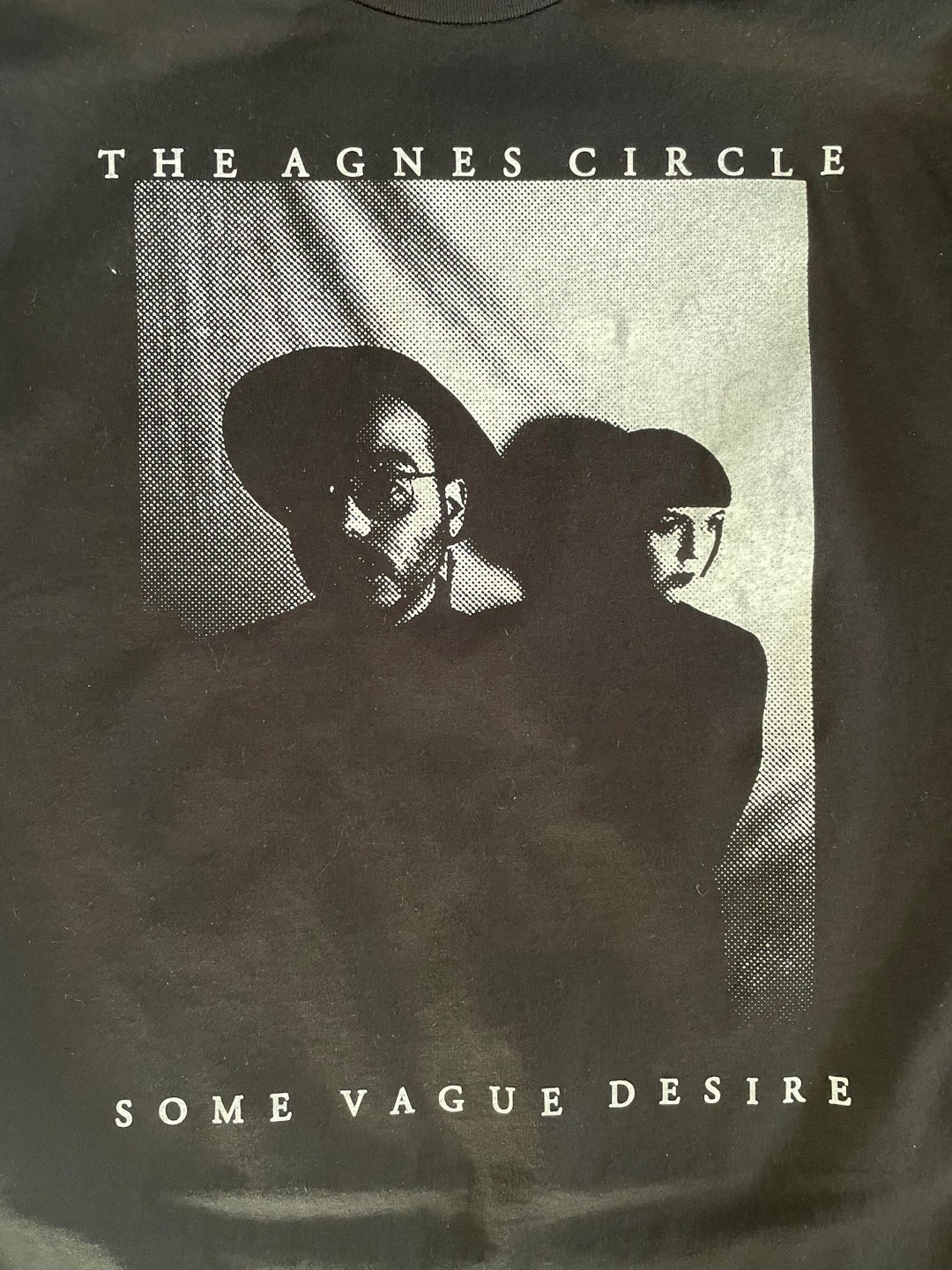The Agnes Circle Tshirt black Goth Postpunk Ash Code Twin Etsy