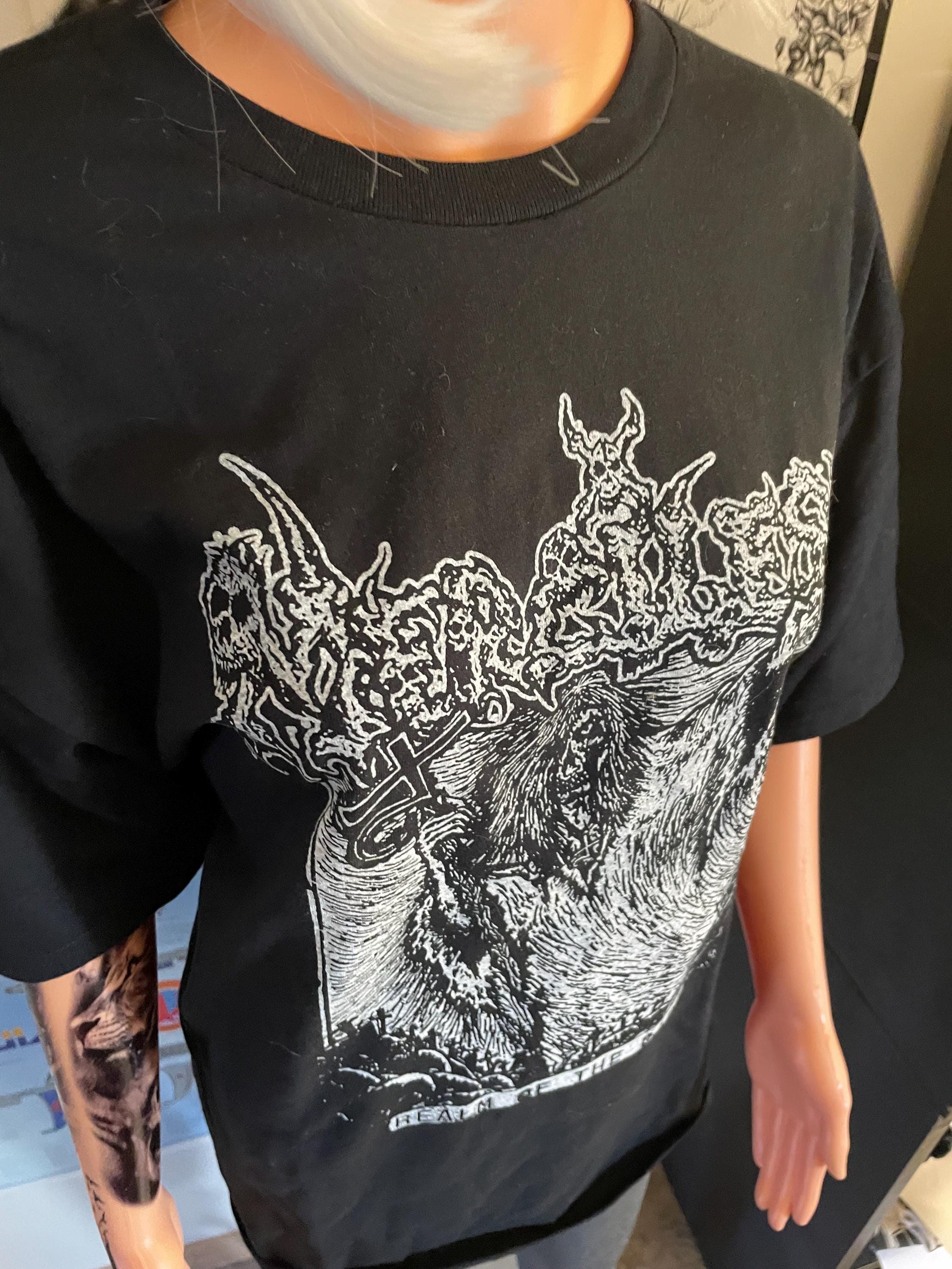 激レア THE MERCILESS CONCEPT バンドTシャツ デスメタル Merciless T-shirt (black) Death Metal Thrash - Etsy