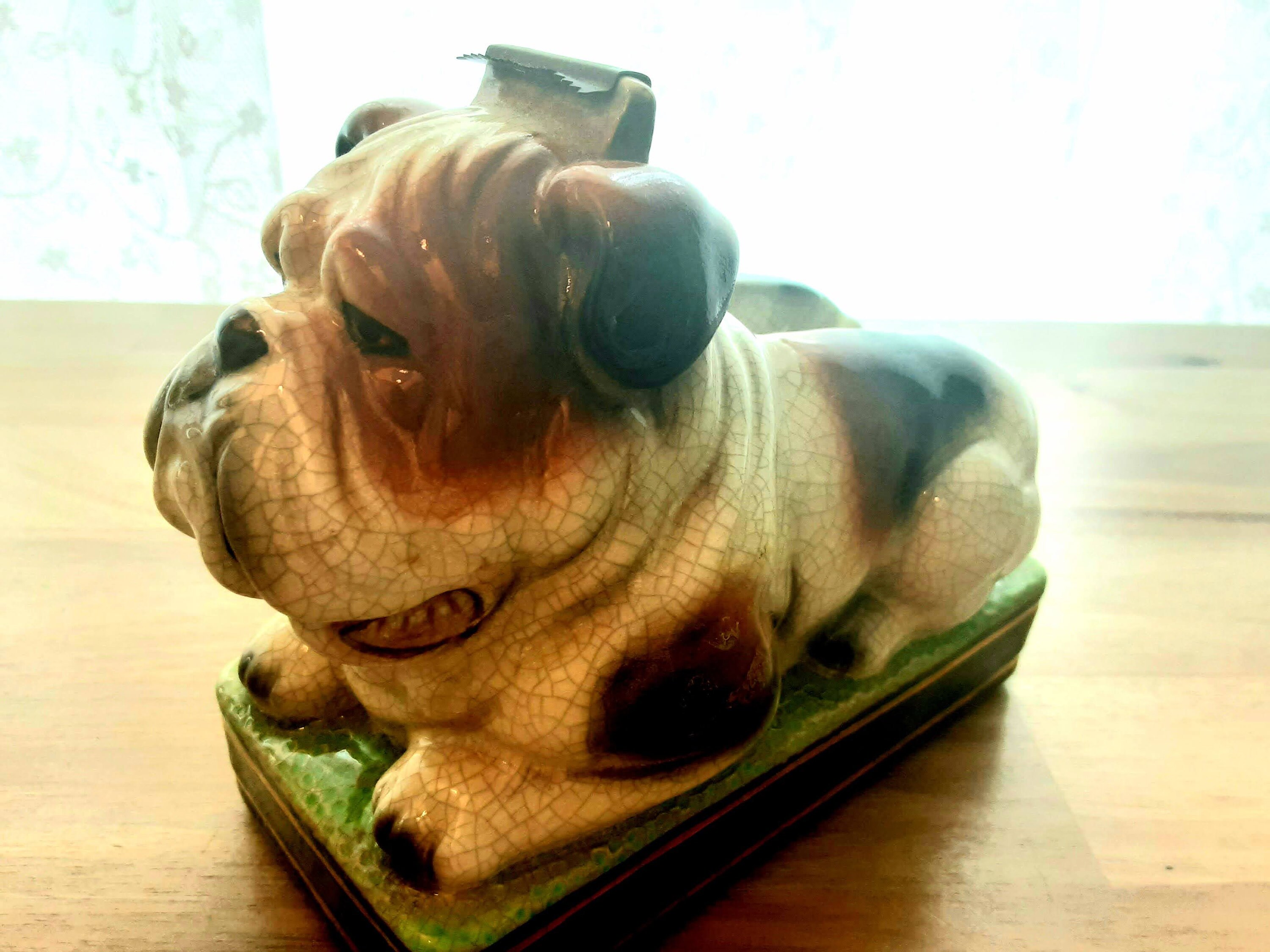 Vintage Takahashi Bulldog Tape Dispenser Etsy