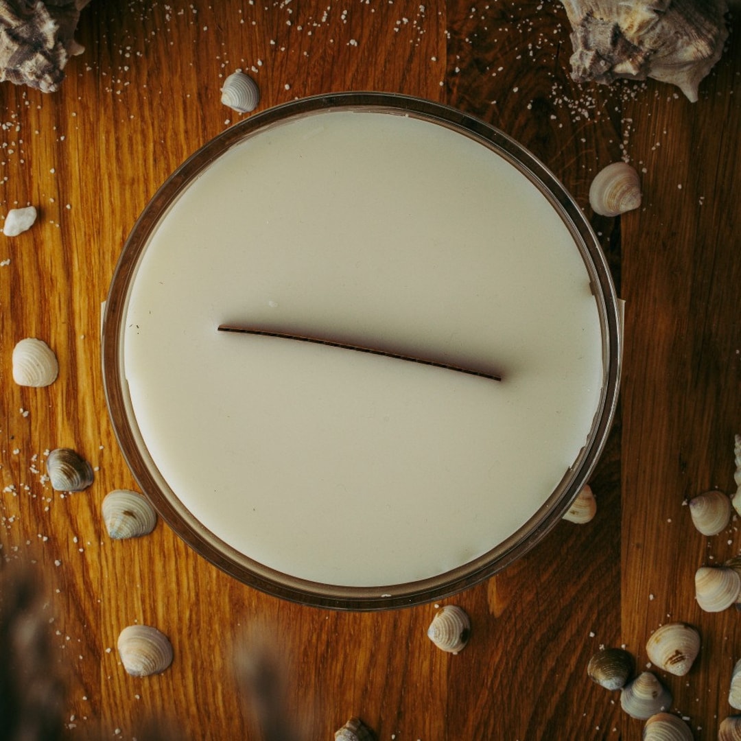 Large Crackling Candle Made of Rapeseed Wax Handmade Between Etsy