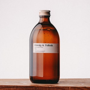 Hand soap honey & tobacco - high-quality liquid soap made by hand