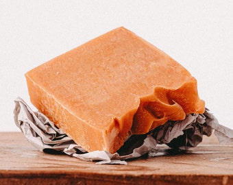 Natural soap sea buckthorn | Handmade soap from the Baltic Sea made from sea buckthorn | vegan, without palm oil