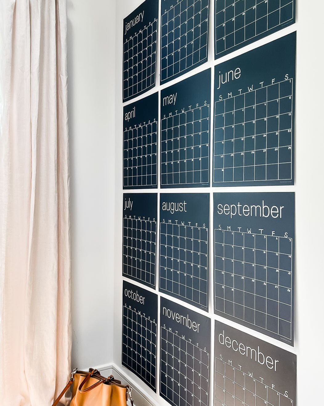 Reusable Large Wall Calendar for 2024 Erasable Wall Calendar Large Monthly Wall  Planner Monthly Wall Calendar Perpetual Calendar - Etsy