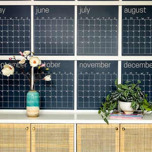 Reusable Large Wall Calendar for 2024 Erasable Wall Calendar Large Reusable Large Wall Calendar for 2024 Erasable Wall Calendar Large