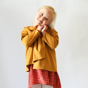 Handmade cotton exclusive jacket for girls, Cotton jacket for girls, Handmade Jacket image 1