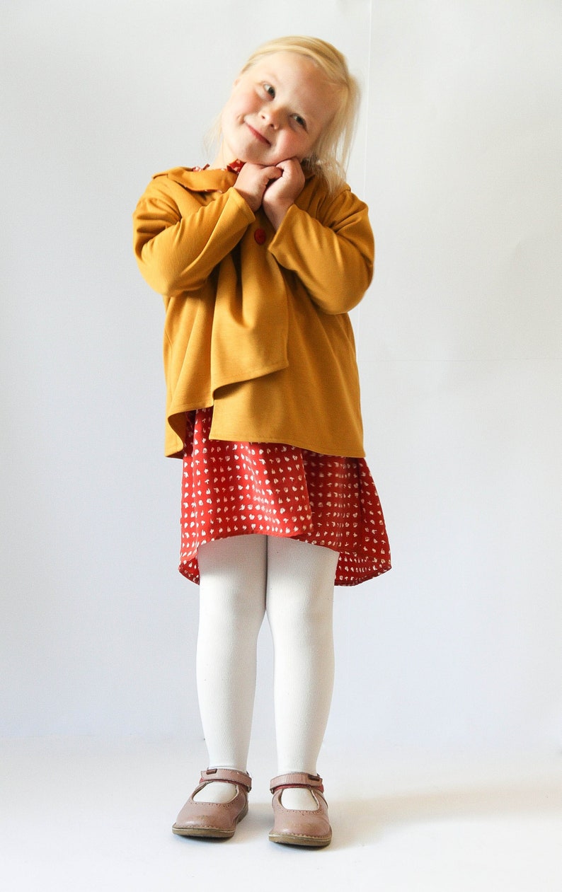 Handmade cotton exclusive jacket for girls, Cotton jacket for girls, Handmade Jacket image 1