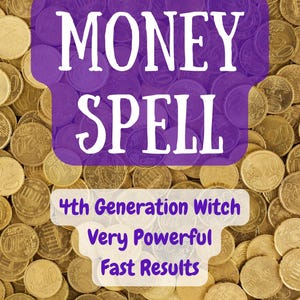 Money Spell | Attract Wealth In Your Life | Powerful | Get Rich | Spell Casting Service | Abundance | Magic | Wicca | Witchcraft