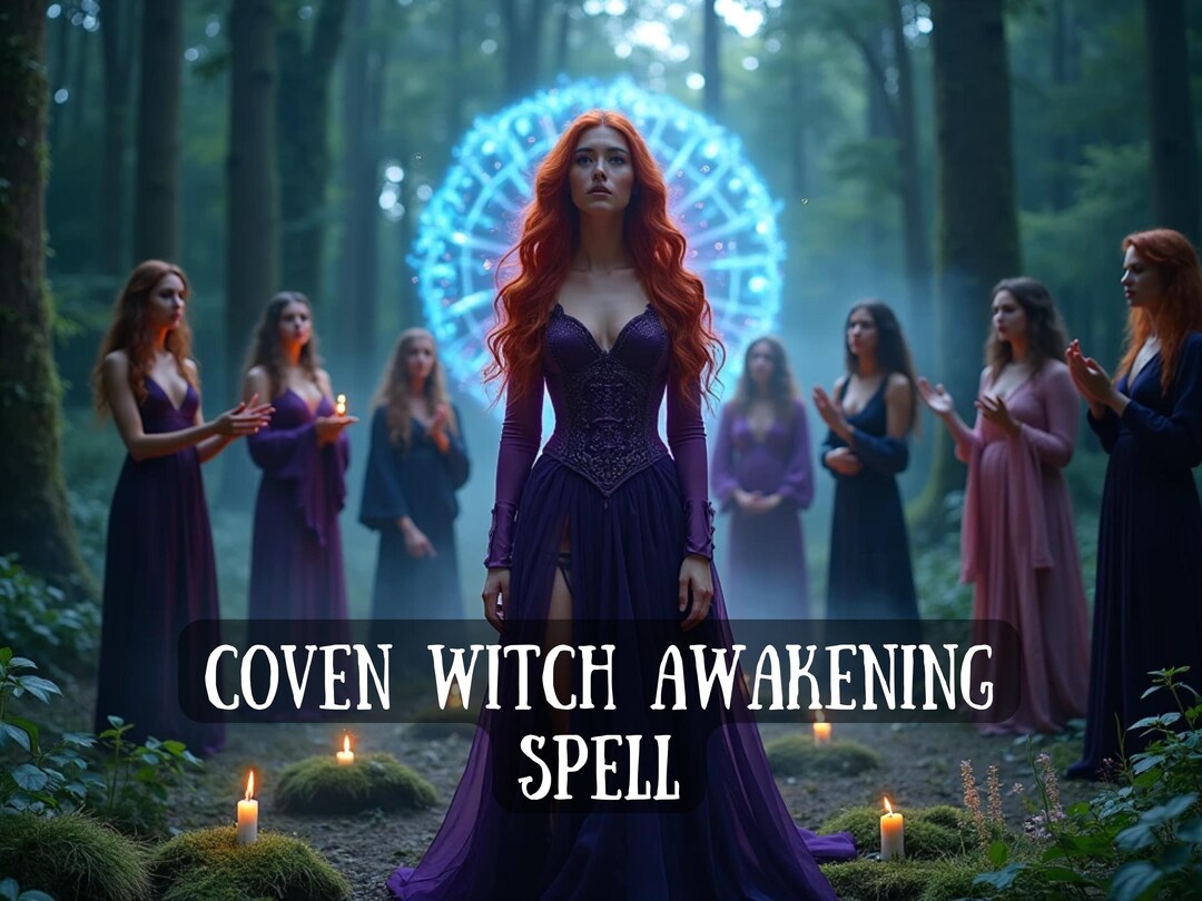 Custom Witch Awakening Spell | Join Coven | DNA Activation | Unlock ...