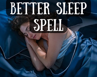 Deep Sleep Spell | Restful Nights | Sleep Enhancement Ritual | Peaceful Slumber | Insomnia Relief | Serene Dreaming | Spell Casting Service