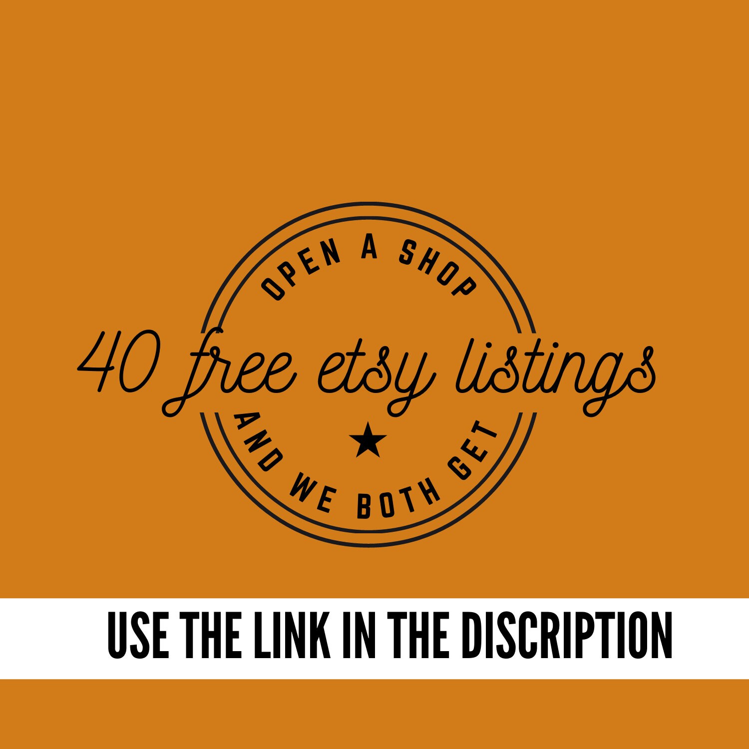 40 FREE ETSY LISTINGS Etsy