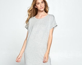 Round Neck T-Shirt Dress