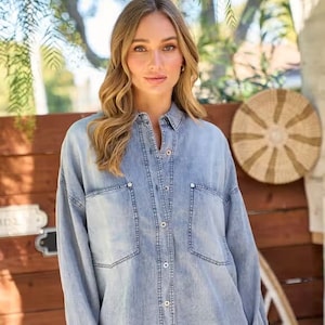 Washed Denim Shirt
