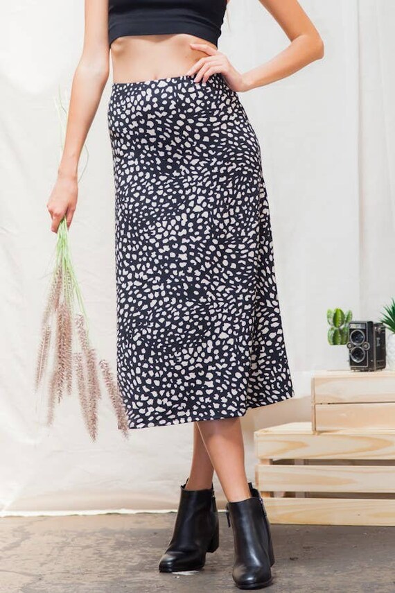 Sanctuary everyday cheetah 2025 print a-line midi skirt