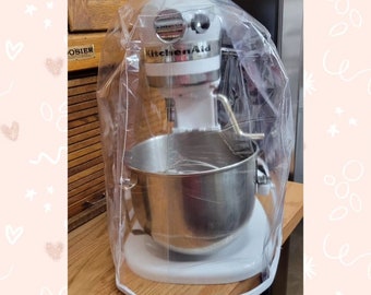 Clear Mixer Cover Shown With White Trim (No Pocket)