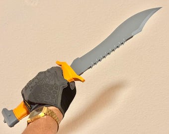 Counter-Strike 2 Bowie Knife Cosplay Replica Prop Melee Weapon