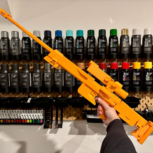 Marathon Longshot Sniper Rifle Cosplay Prop